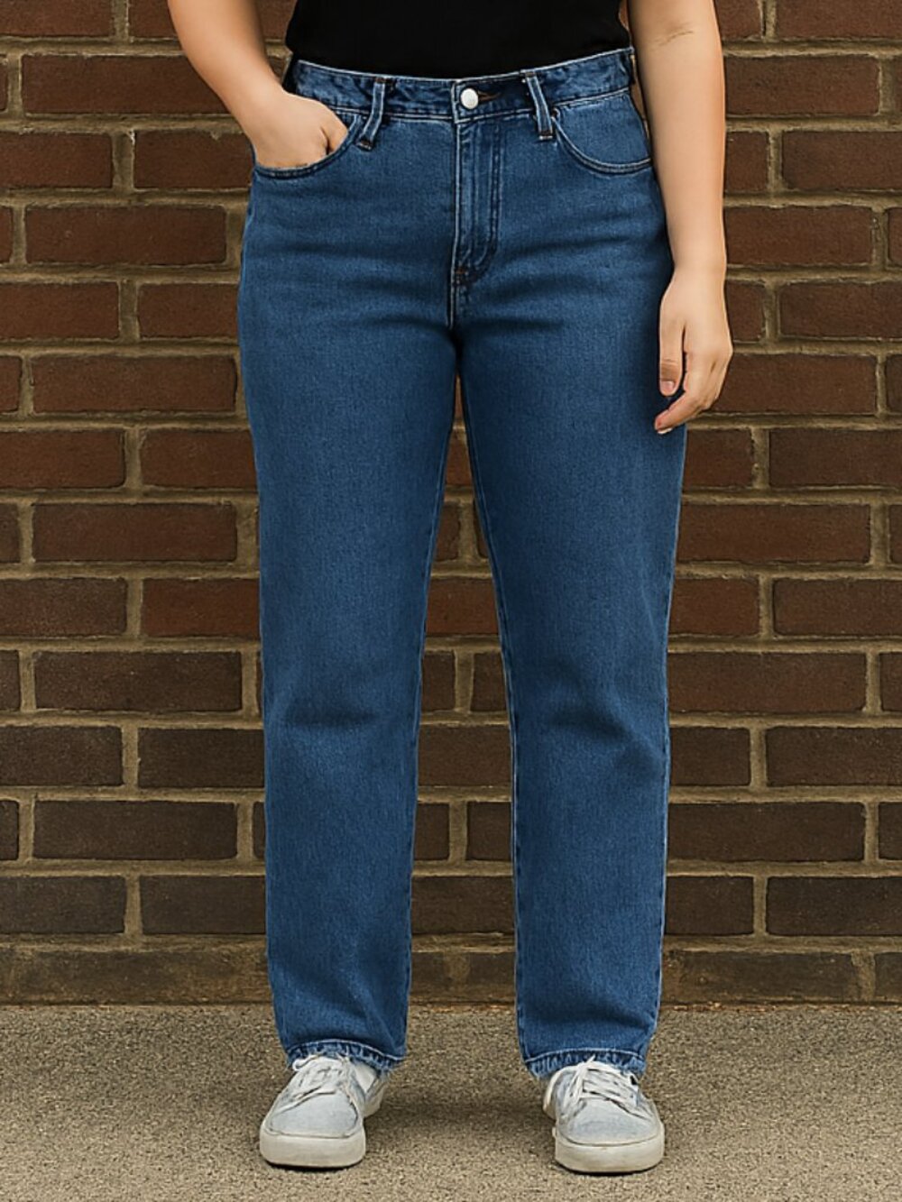 LL Bean Classic Fit Size 12P Jeans Blue Denim Petite